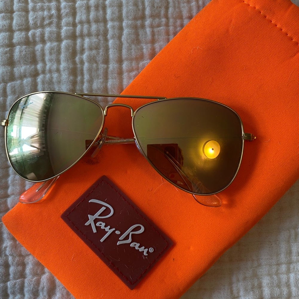 Kids Ray Ban Aviator Glasses